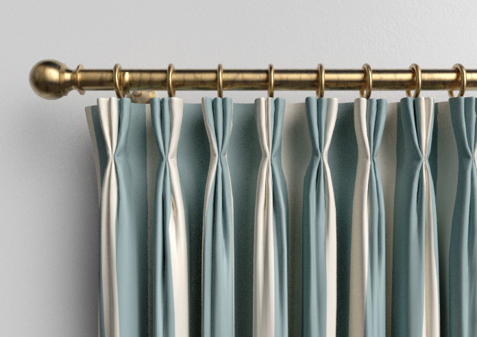 The British Stripe Co. Henry, Derwent No.1 - Made to Measure Curtains - Image 11